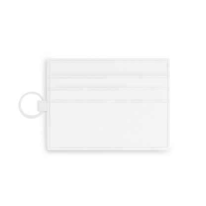 Porte-carte en cuir Saffiano élégant – Portefeuille minimaliste personnalisable, cadeau chic